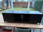 Zwart TV meubel industriele stijl., Ophalen, Zo goed als nieuw, 25 tot 50 cm, Minder dan 100 cm