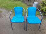 2 hele oude tuin kuip stoeltjes, Tuin en Terras, Tuinstoelen, Gebruikt, Ophalen of Verzenden