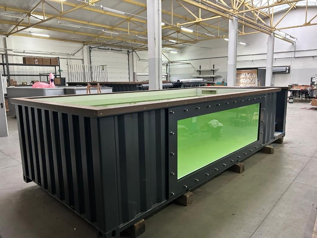 Containerpool 6 m en 9 m direct leverbaar nieuw uit fabriek, Tuin en Terras, 120 cm of meer, Verzenden, 200 tot 300 cm, Overige typen