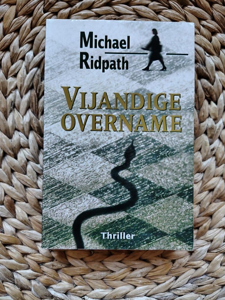 Michael Ridpath - Vijandige overname, Ophalen of Verzenden, Zo goed als nieuw