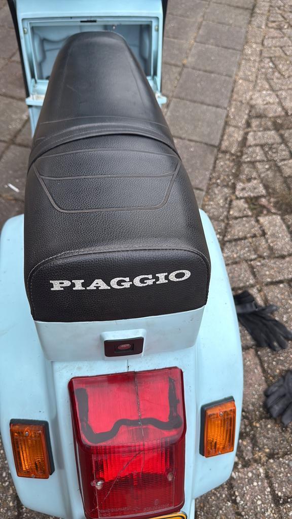 Vespa pk50XL Pumatic loopt goed geen roest 1987, Fietsen en Brommers, Brommers | Oldtimers, Overige merken, Maximaal 45 km/u, Ophalen