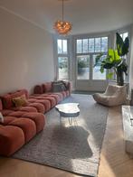 Prachtig 100% wollen Brinker vloerkleed 500 x 250 - japandi, Ophalen, Zo goed als nieuw, Grijs, Tapijt