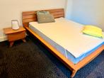 Bed nachtkastjes en kledingkast ikea-matras, Ophalen of Verzenden, Gebruikt, Tweepersoons
