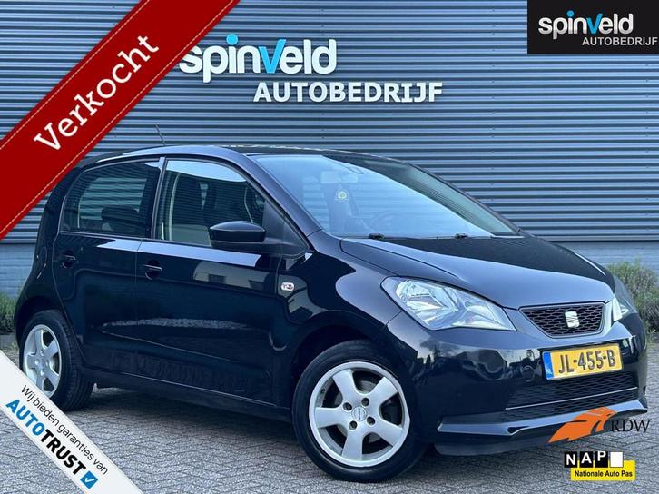 Seat Mii 1.0 Style Chic BJ'12 NAVI PDC AIRCO CRUISE 5DRS, Auto's, Seat, Bedrijf, Mii, ABS, Airbags, Airconditioning, Alarm, Centrale vergrendeling