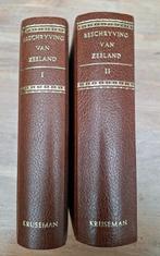 Beschrijving van Zeeland deel 1&2, Boeken, Ophalen of Verzenden, Zo goed als nieuw, 20e eeuw of later, Kruseman