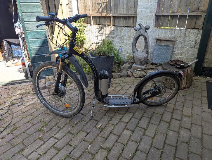 Kickbike Cross Max, Fietsen en Brommers, Steps, Gebruikt, Kickbike, Ophalen