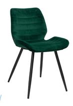 Green velvet eetkamerstoel Toby, Ophalen, Twee, Overige kleuren, Nieuw