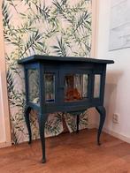 Thee kastje geverft oud/ antiek vitrine/ opslag, Antiek en Kunst, Ophalen