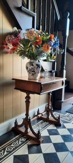 Antiek naaitafeltje tafel sidetable buro burootje !, Antiek en Kunst, Ophalen