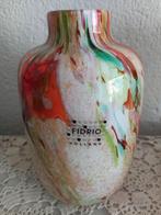 Fidrio Holland vaasje/multicolour/Hoogte ca 15cm, Overige kleuren, Nieuw, Ophalen of Verzenden, Glas