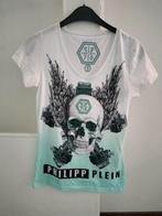 Philipp Plein Shirt Dames - Nieuw met kaartje!, Wit, Nieuw, Ophalen of Verzenden, Korte mouw