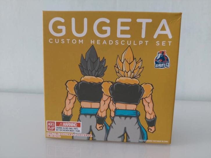 SH FIGUARTS Gogeta super saiyan en base hoofden kit, Verzamelen, Poppetjes en Figuurtjes, Zo goed als nieuw, Ophalen of Verzenden