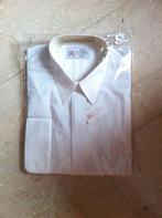 Heren overhemd mt 42 wit nieuw MC Heggen, Wit, MC Heggen, Nieuw, Ophalen of Verzenden