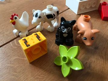Duplo boerderijdieren 10870, dieren voor boerderij beschikbaar voor biedingen