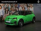 Renault 5 comfort range techno 52 kWh *DEMO* - Adaptive crui, Zwart, 150 pk, 24 min, Leder en Stof