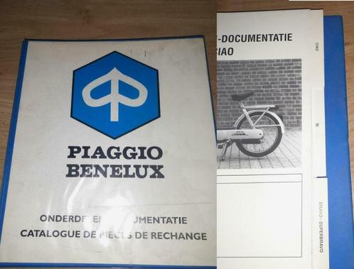 Piaggio Benelux werkplaats multomap, Fietsen en Brommers, Handleidingen en Instructieboekjes, Gebruikt, Ophalen