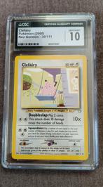 CGC 10 Clefairy Neo Genesis 30/111, Ophalen of Verzenden, Zo goed als nieuw, Losse kaart