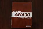 SUZUKI AN400 2002 service manual AN 400 werkplaatsboek 2003, Motoren, Handleidingen en Instructieboekjes, Suzuki