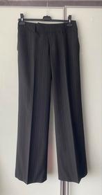 Mexx 42 pantalon zwart wit roze krijtstreep nette broek, Lang, Maat 42/44 (L), Ophalen of Verzenden, Zo goed als nieuw