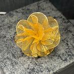 18 karaats gouden ring groot roos model, Ophalen of Verzenden