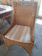 Rotan Stoel met Kussen 6 stuks, Antiek en Kunst, Ophalen