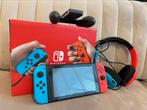 Switch, Spelcomputers en Games, Ophalen of Verzenden, Zo goed als nieuw, Met 2 controllers, Switch Original