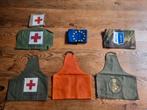 Lot armlets en banden., Verzamelen, Ophalen of Verzenden, Landmacht, Nederland, Embleem of Badge