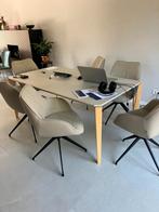 Leolux Xingu eettafel 180 x 100, Huis en Inrichting, Tafels | Eettafels, Ophalen, Gebruikt, 50 tot 100 cm, 150 tot 200 cm