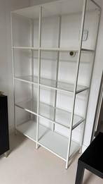 IKEA VITTSJÖ Stellingkast - Wit, Huis en Inrichting, Ophalen, Met plank(en), Gebruikt, 50 tot 100 cm