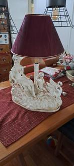 Antiek porselein schemerlamp, Ophalen