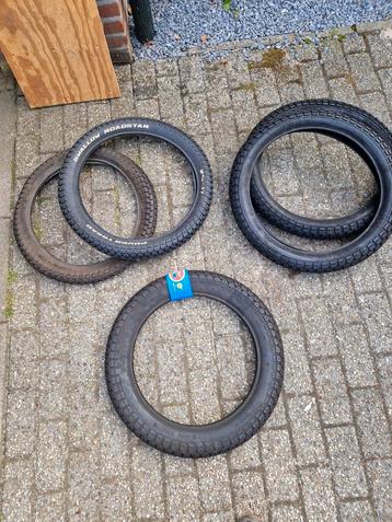 Diverse buitenbanden voor o.a. Zündapp/Kreidler beschikbaar voor biedingen