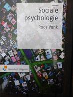 Sociale psychologie - Roos Vonk, Ophalen of Verzenden, Zo goed als nieuw, Sociale psychologie