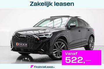 Audi Q3 Sportback 45 TFSI e 3x S-Line |Pano|Camera|Dodehoek| beschikbaar voor biedingen