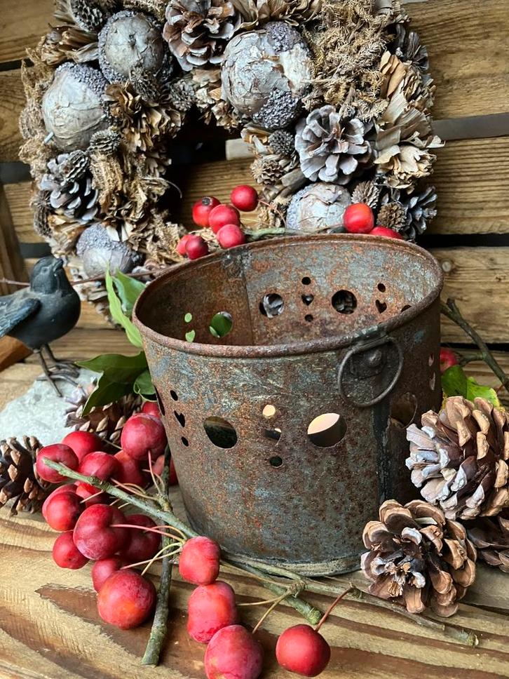 Antiek vuurtestje met komfoor 1890, Antiek en Kunst, Antiek | Woonaccessoires, Ophalen of Verzenden