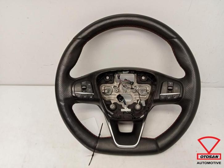 Ford Fiesta MK8 ST-Line MF Stuur Stuurwiel Rode Stiksels h1b, Auto-onderdelen, Besturing, Ford, Gebruikt, Ophalen of Verzenden