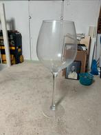 Glazen Vaas - Decoratief, Gebruikt, Wit, Ophalen of Verzenden, Glas