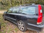 Volvo V70 2.4 T 200PK 2001 Zwart, Voorwielaandrijving, 1800 kg, Zwart, Stationwagon