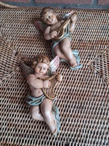 Vintage engelen met ophang mogelijkheden.  beschikbaar voor biedingen