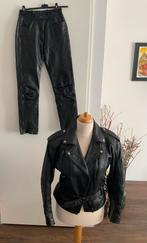 Dames leren motorpak met rugprotector (MQP & Akito) mt 38/40, Motoren, Kleding | Motorkleding, Combipak, MQP en Akito, Ophalen of Verzenden