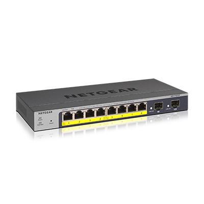 Netgear GS110TP, Computers en Software, Netwerk switches, Zo goed als nieuw, Ophalen of Verzenden