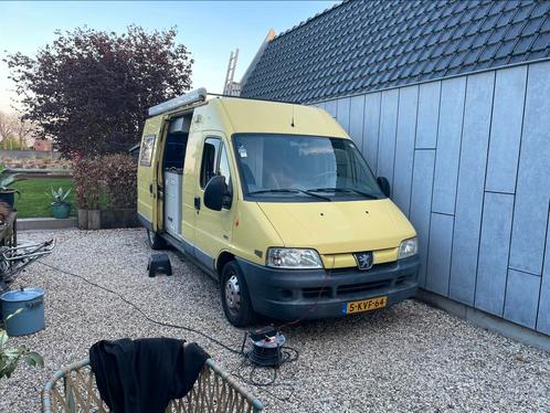 Peugeot boxer 2.8 hdi camper, Caravans en Kamperen, Campers, Particulier, tot en met 3, Half-integraal, Pössl, Overige merken