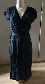 Twist & Tango overslag jurk / wikkeljurk, maat M, Ophalen of Verzenden, Zo goed als nieuw, Blauw, Onder de knie