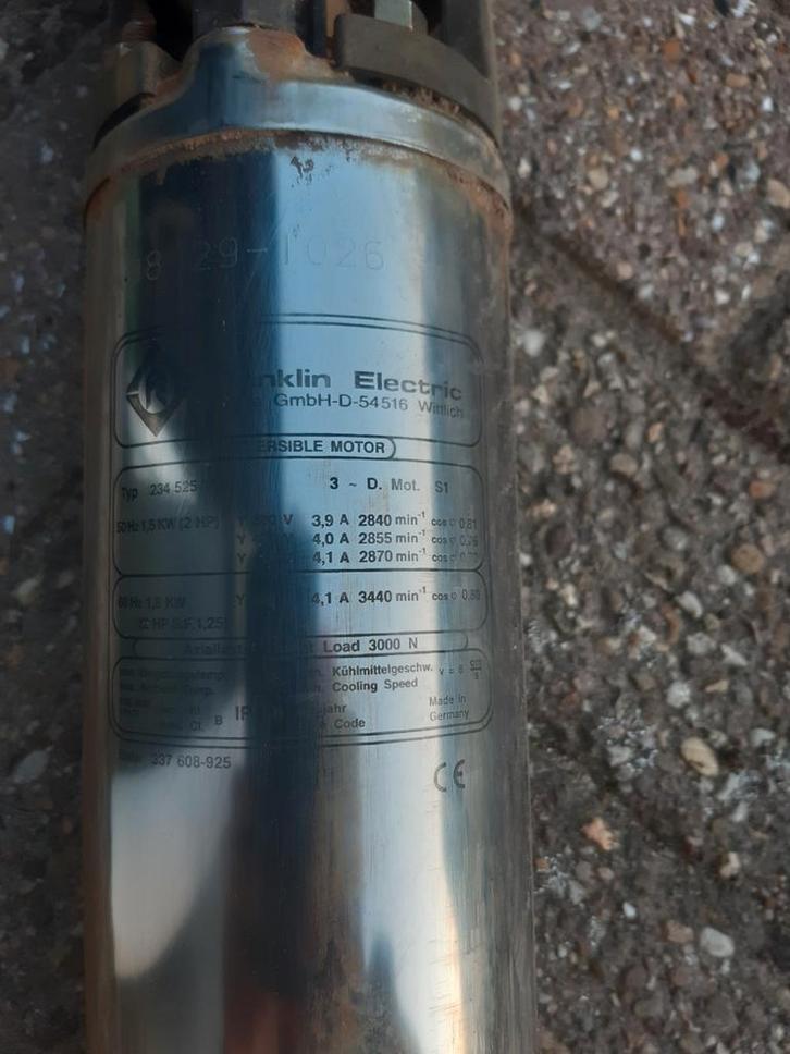 Pedrollo Bronpomp - Franklin Electric Motor, Tuin en Terras, Waterpompen, Ophalen of Verzenden