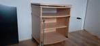 Tv kasje beuken fineer glazen deurtjes draaibaar bovenblad., Ophalen, Gebruikt, 50 tot 100 cm, Minder dan 100 cm