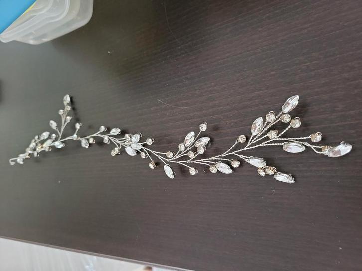 Haarsierraad /hair jewel voor bijvoorbeeld bruiloft, Sieraden, Tassen en Uiterlijk, Kettingen, Zo goed als nieuw, Ophalen of Verzenden