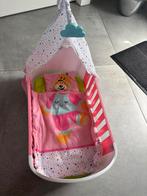 Baby born ledikantje met geluid, Kinderen en Baby's, Speelgoed | Poppen, Ophalen, Zo goed als nieuw, Babypop