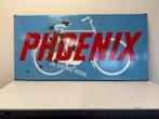 PHOENIX fietsen emaille reclamebord XL, Ophalen, Reclamebord, Gebruikt, Nvt