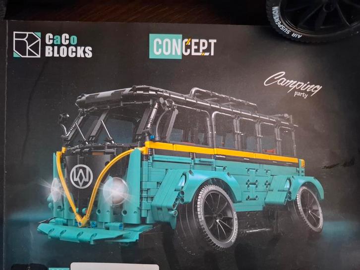 Concept VW T1 busje van CaCo Blocks, net als LEGO.
9, Kinderen en Baby's, Speelgoed | Bouwstenen, Zo goed als nieuw, Ophalen of Verzenden