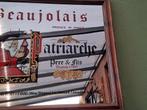 Vintage reclamespiegel Beaujolais, Verzamelen, Merken en Reclamevoorwerpen, Gebruikt, Gebruiksvoorwerp, Onbekend, Ophalen of Verzenden
