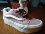 VANS knu stack - roze suède - nieuw in de doos - maat 36.5, Ophalen of Verzenden, Nieuw, Roze, Sneakers of Gympen